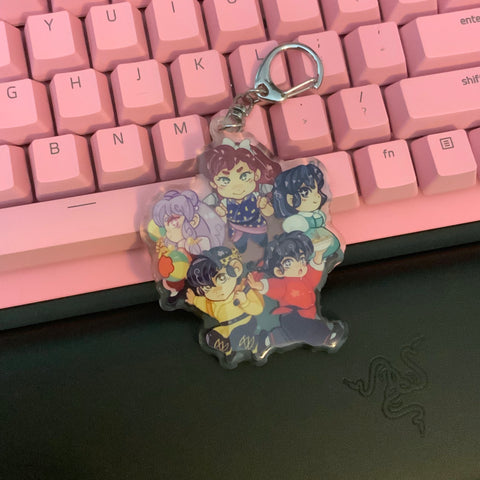 Martial Arts Anime Gang Charm